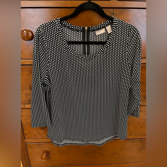 Chico's Polka Dot Top, Size 1 - Picture 1 of 1